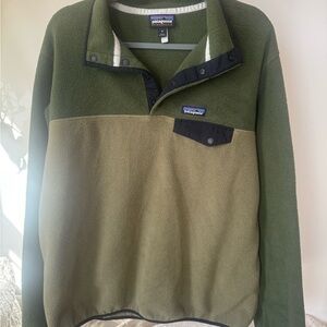 Patagonia Green Fleece Men's Sweater